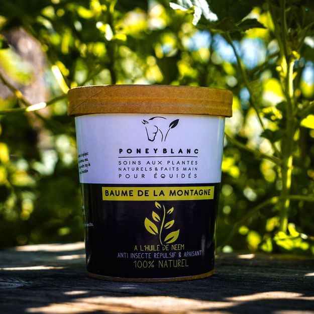 Image sur Baume de la montagne : répulsif & apaisant pour chevaux à l'huile de neem