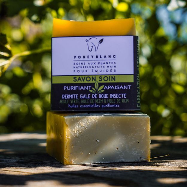 Image sur Savon soin pour chevaux & équidés : argile verte & huile de neem