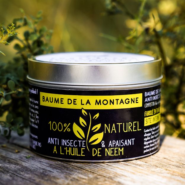Picture of Mountain Balm: Repellent and soothing for horses with neem oil