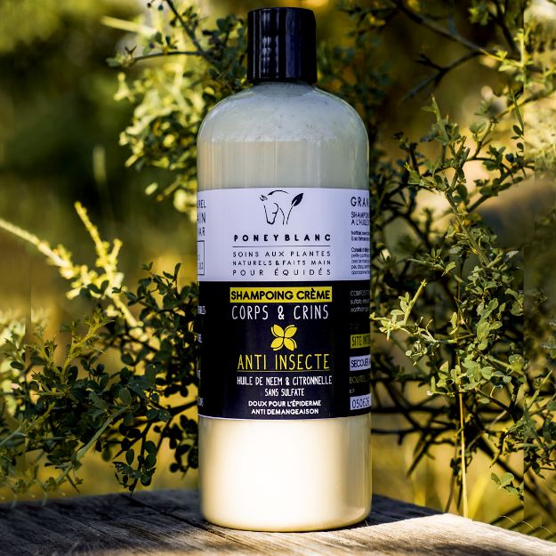 Image sur Shampoing Crème anti insecte à l'huile de neem et citronnelle